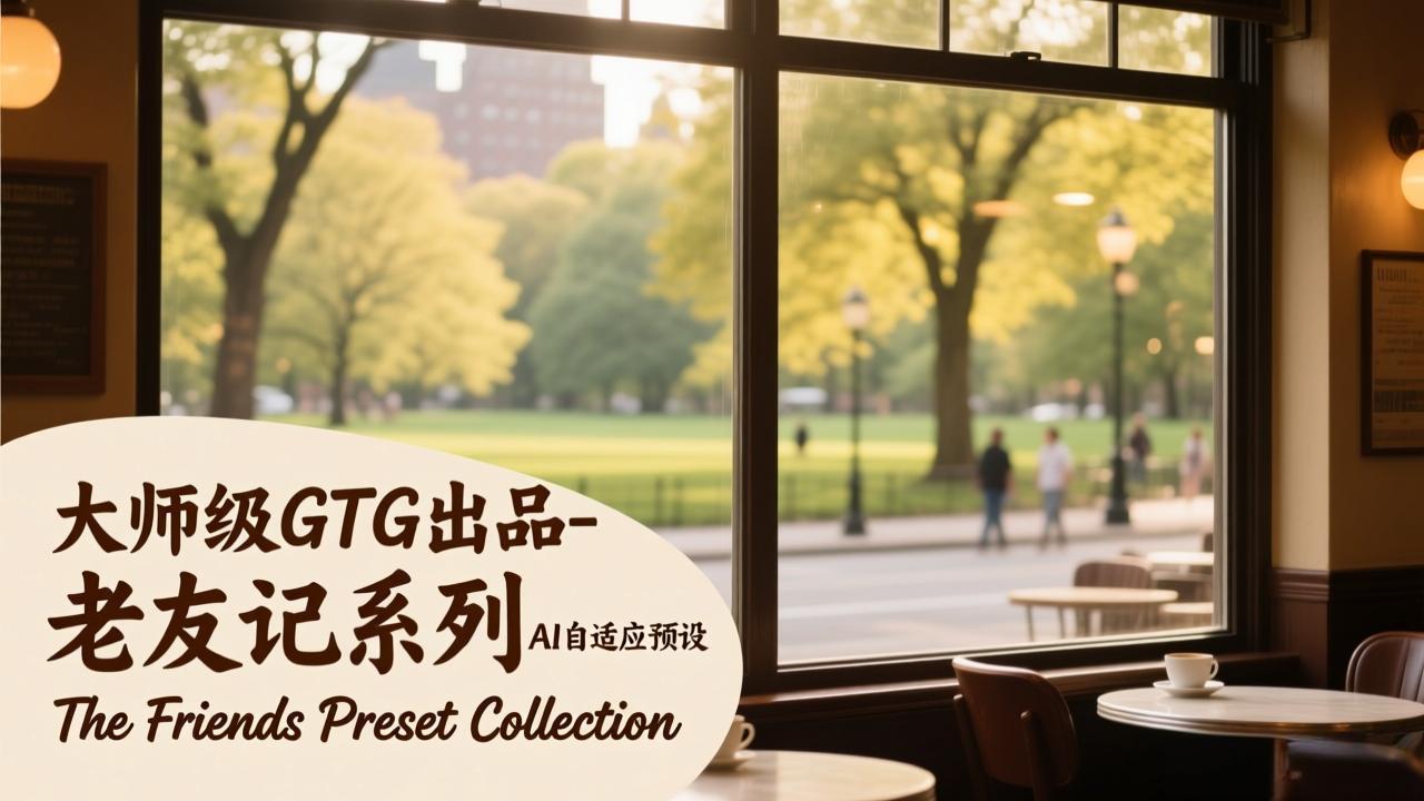 大师级GTG出品-老友记系列AI自适应预设The Friends Preset Collection-老莫涯