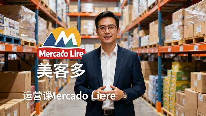 2025美客多Mercado Libre运营课：账号注册/产品上传/促销活动/自发货模式-老莫涯