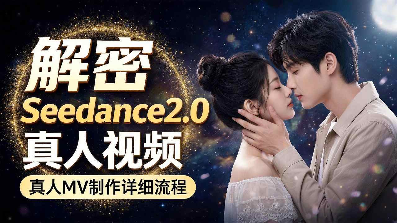 Seedance 2.0解密教程：零基础制作真人MV全流程-老莫涯