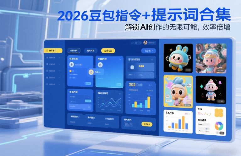 2026豆包指令+提示词合集，解锁AI创作的无限可能，效率倍增-老莫涯