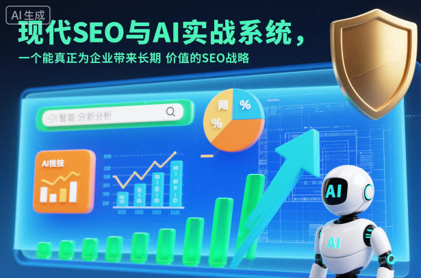 现代SEO与AI实战系统，一个能真正为企业带来长期价值的SEO战略(英语+中文字幕)-老莫涯