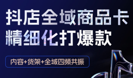 金戈·抖店爆单陪跑课-抖音小店爆单陪跑(更新10月)-老莫涯