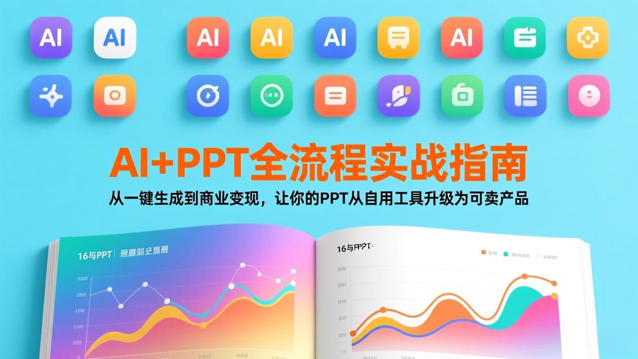 AI+PPT全流程实战指南：从一键生成到商业变现，让你的PPT从自用工具升级为可卖产品-老莫涯
