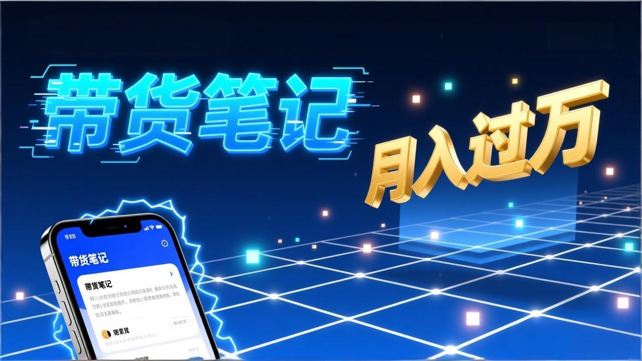 小红书爆款笔记带货实战：拆解封面标题正文全要素，手把手教你单篇笔记带货月入过万-老莫涯