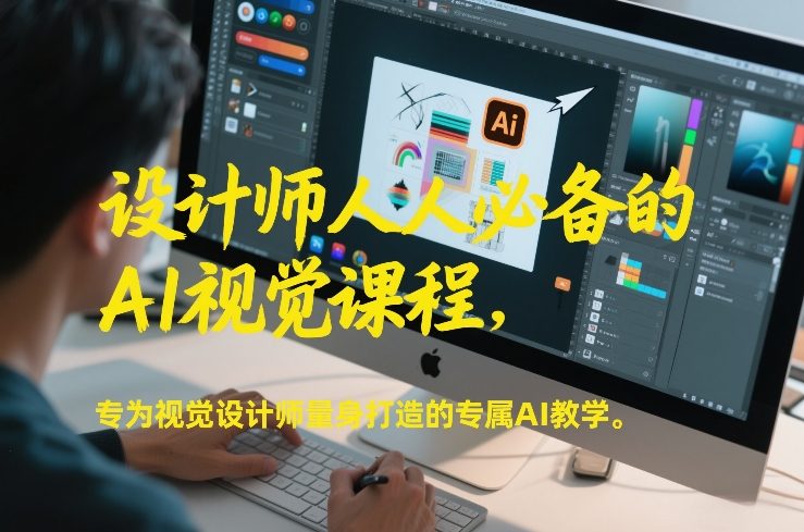设计师人人必备的AI视觉课程，专为视觉设计师量身打造的专属AI教学-老莫涯