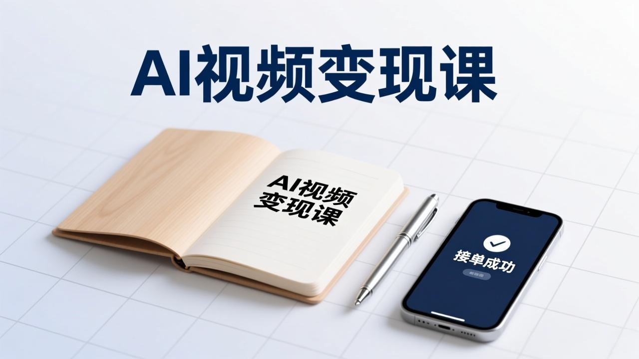 AI视频变现课，学完即可创作短片、接商单，实现副业增收，单项目报价可达千元-老莫涯
