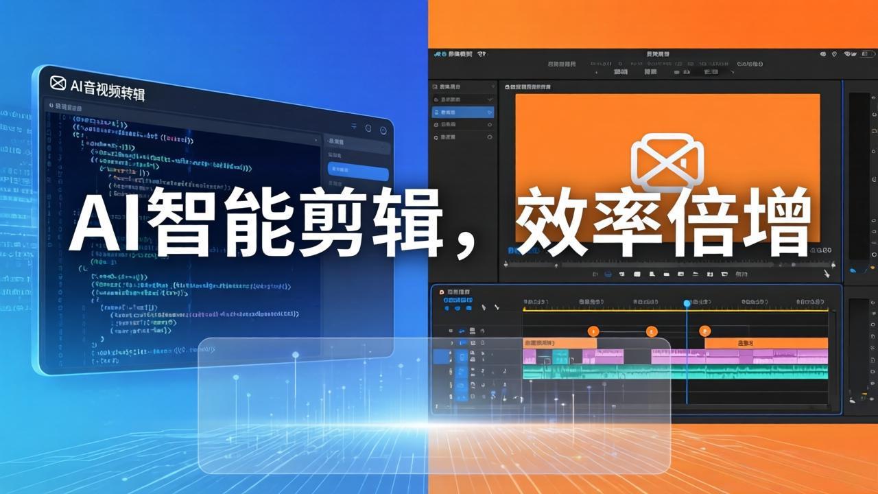 AI剪辑入门到精通实战：千问音视频转写+AI筛选文案+剪映精剪，一套SOP让你剪视频效率翻10倍-老莫涯