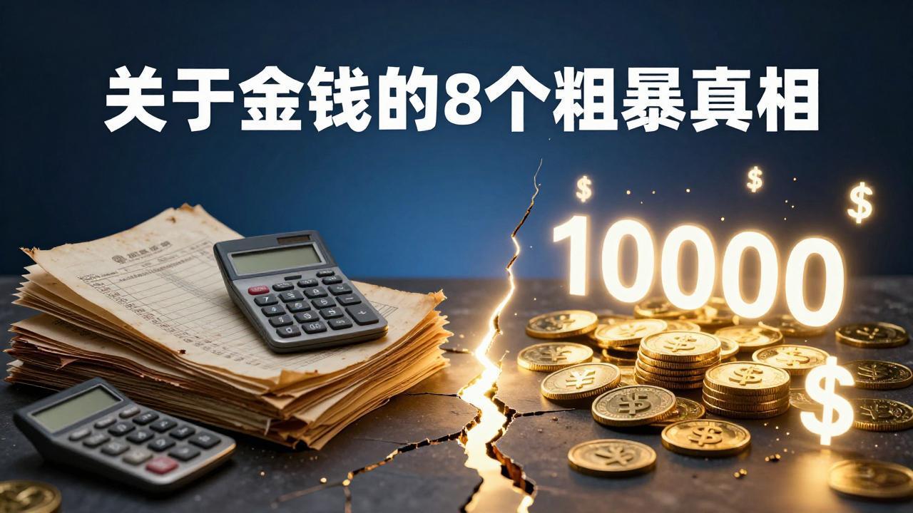 付费文章：关于金钱的 8 个粗暴真相，彻底重塑你的赚钱思维与财富认知-老莫涯