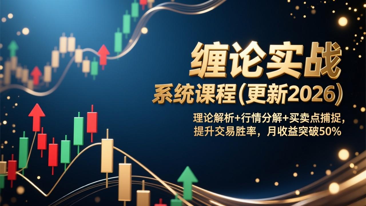 缠论实战系统课程(更新2026-老莫涯