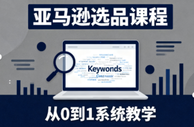 张景老师·亚马逊从0到1选品课程-老莫涯