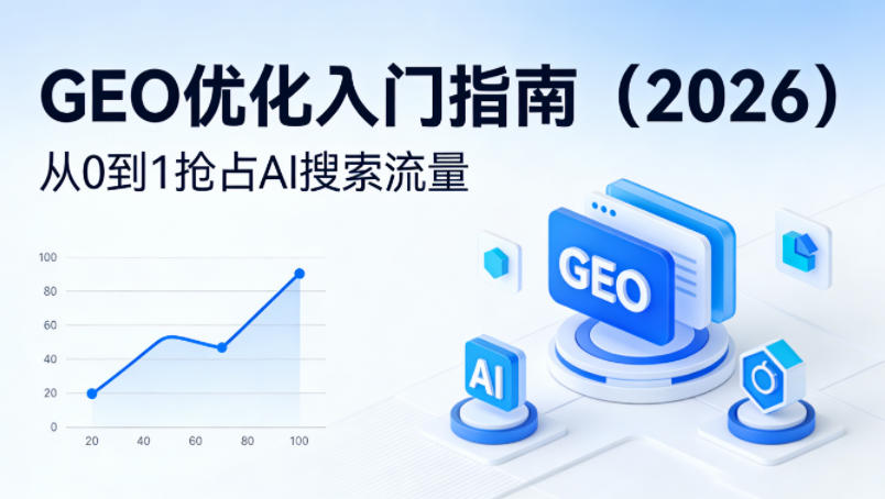 【最新】GEO优化入门指南(2026)，从0到1抢占AI搜索流量-老莫涯