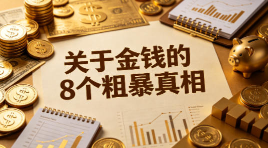 某公众号付费文章：关于金钱的8个粗暴真相-老莫涯