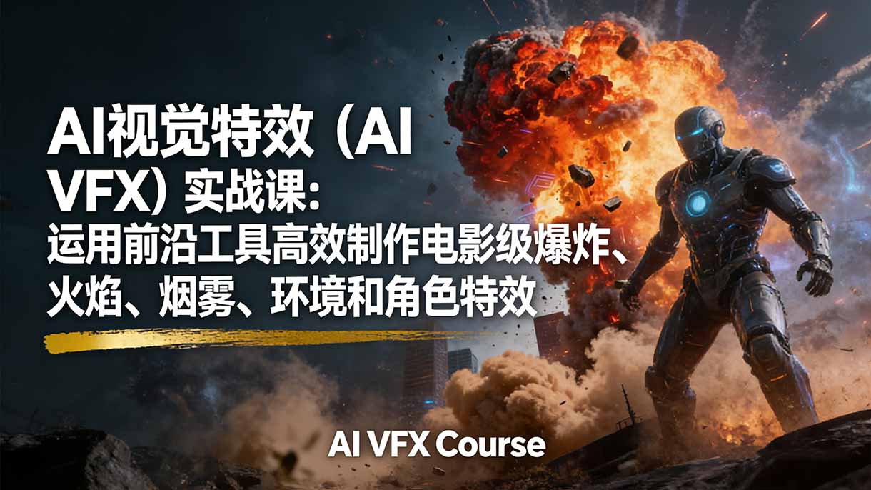 AI视觉特效(AI VFX-老莫涯