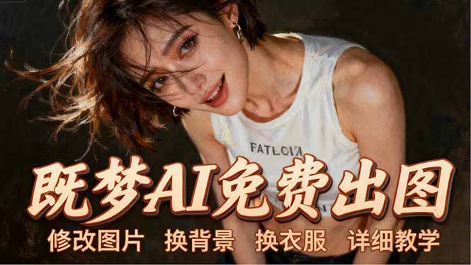 即梦AI全功能实战课：出图、换背景、照片动起来、唱歌说话，Seedance2.0全教学-老莫涯