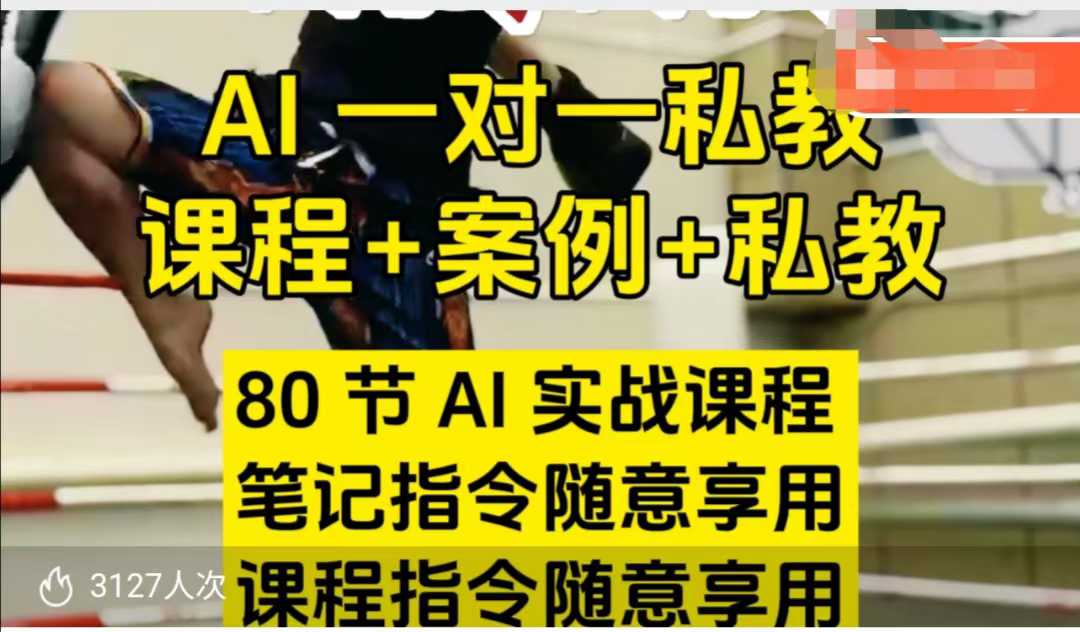 AI指令实战课，课程+案例，80节AI实战课程，笔记指令随意享用，课程指令随意享用(更新26年3月)-老莫涯