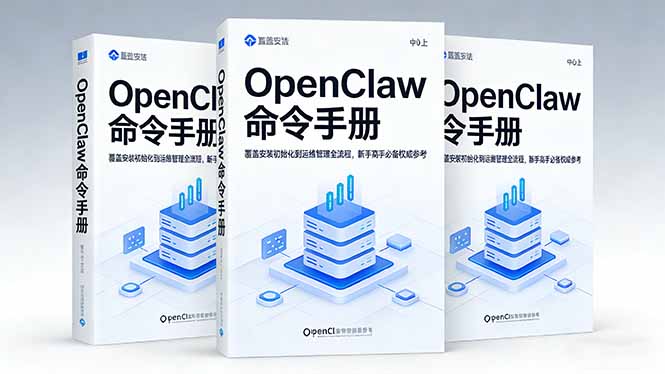 OpenClaw命令手册：覆盖安装初始化到运维管理全流程，新手高手必备权威参考-老莫涯