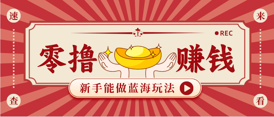 新手也能变现的蓝海玩法，一个人人能做的项目，需求量极大日入300+！-老莫涯