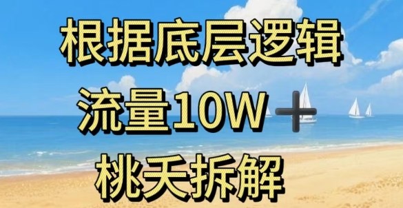 据底层逻辑，流量10W+，以安全知识科普为例-老莫涯