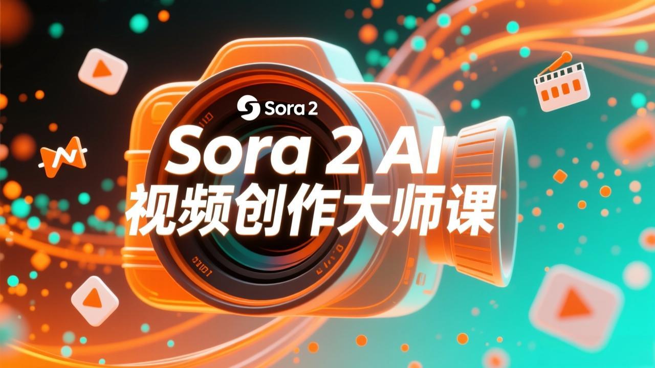 如何利用Sora 2创建流行AI人工智能视频大师班教程：掌握创作全流程，产出百万播放内容-老莫涯