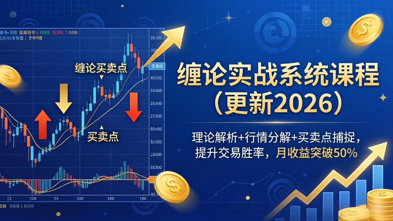 缠论实战系统课程(更新26年4月-老莫涯