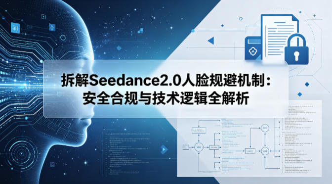 拆解Seedance2.0人脸规避机制：安全合规与技术逻辑全解析-老莫涯